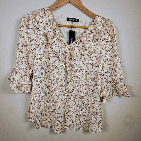 Allegra K Tops - Allegra K Women's 3 Bundle Blouses Size M & L